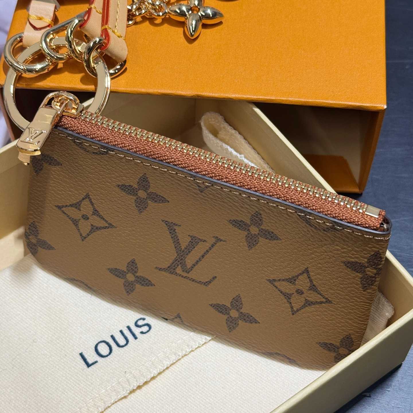 Louis Vuitton Monogram Phone Holder   - DesignerGu