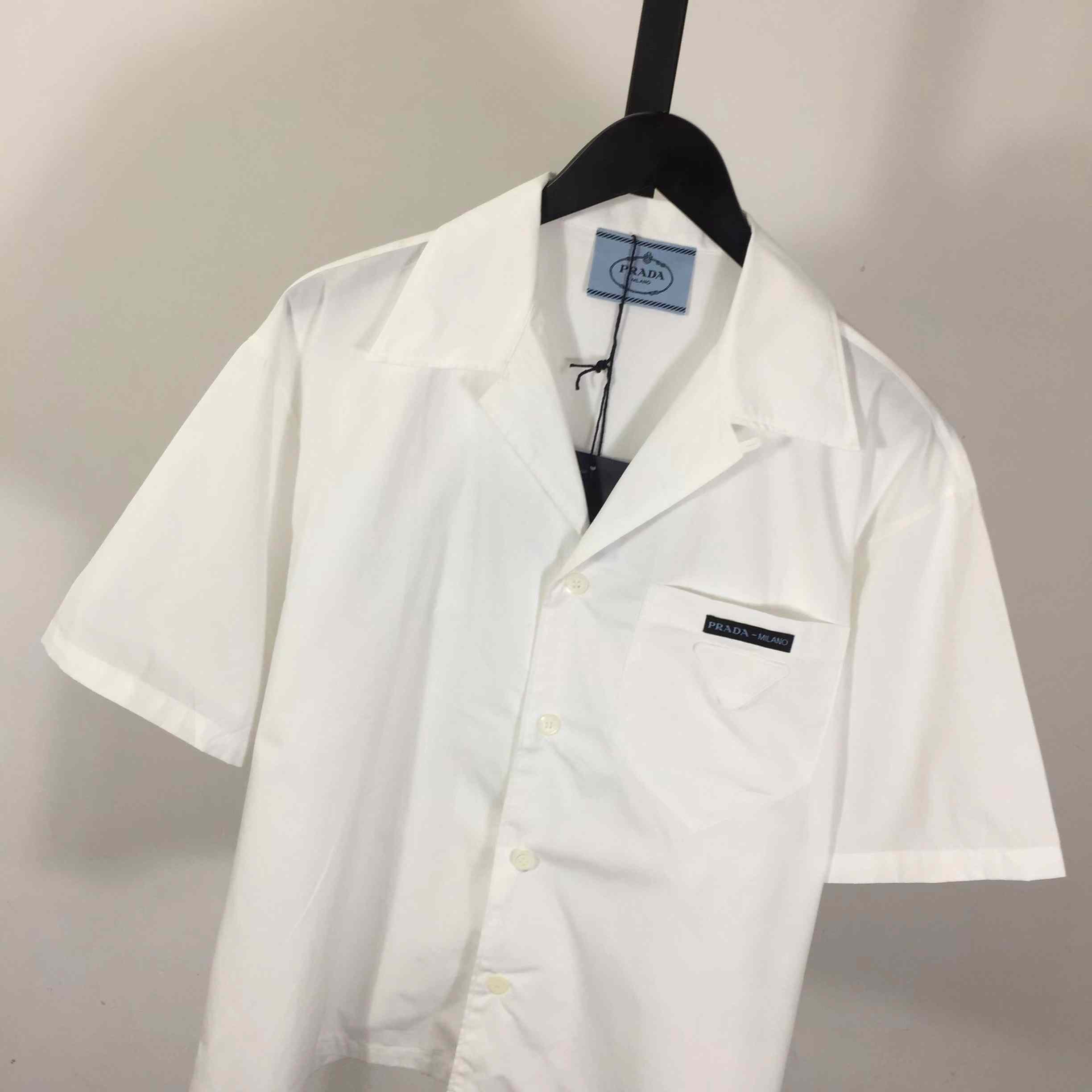 Prada Panelled Bowling-style Shirt - DesignerGu