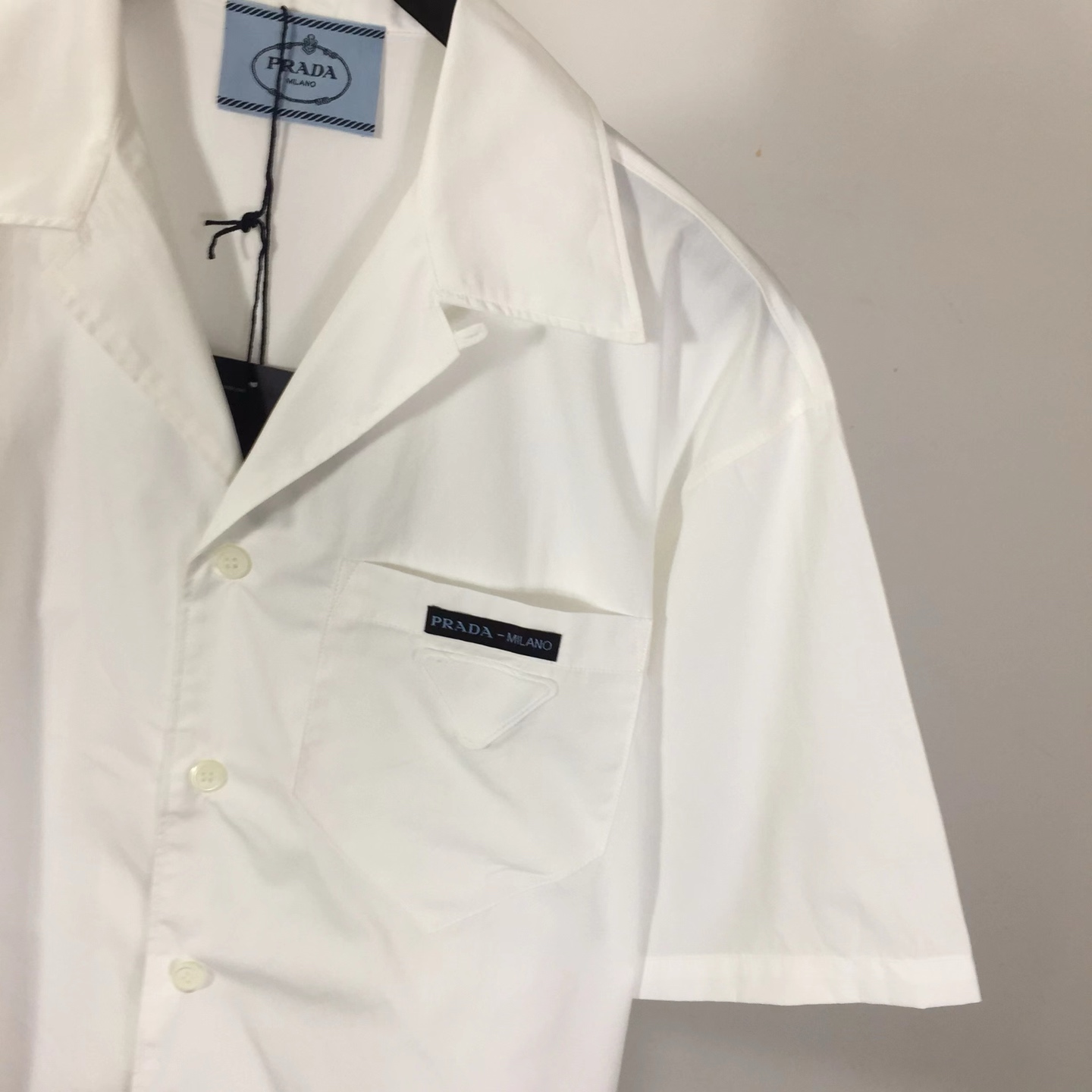 Prada Panelled Bowling-style Shirt - DesignerGu