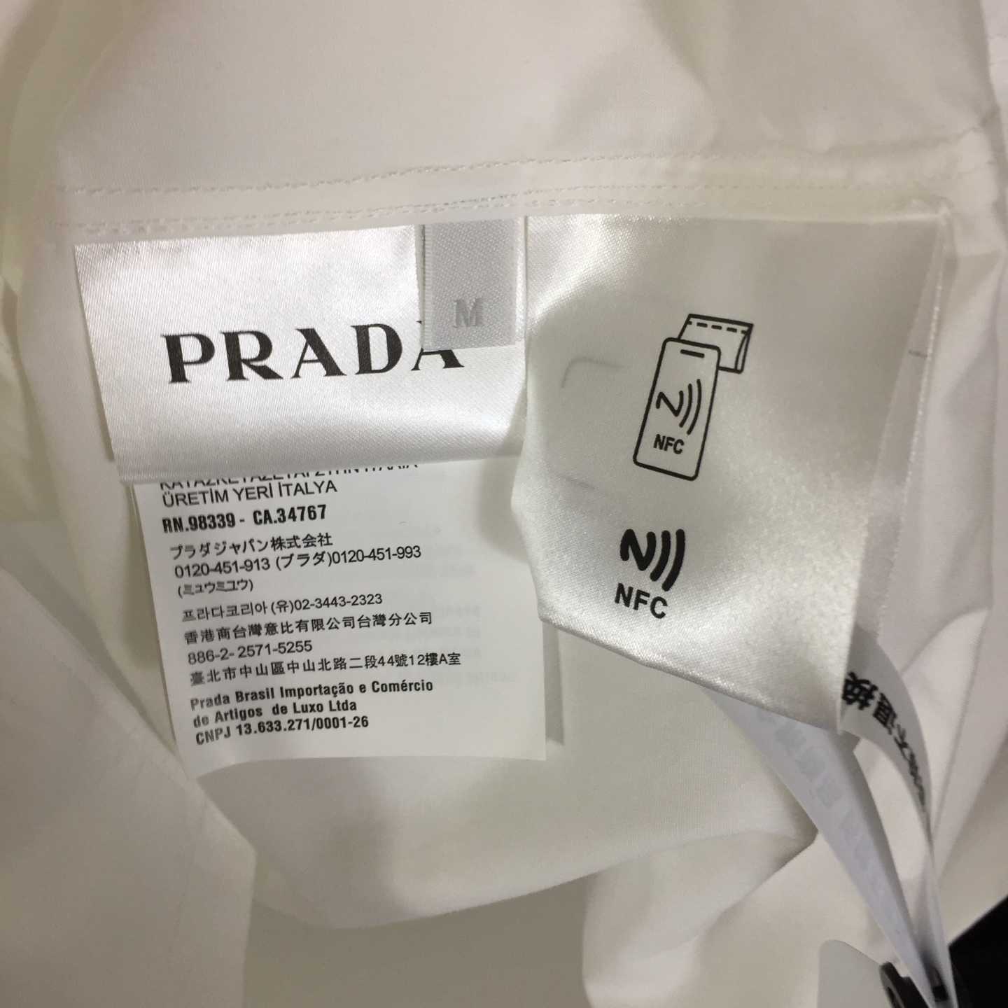 Prada Panelled Bowling-style Shirt - DesignerGu