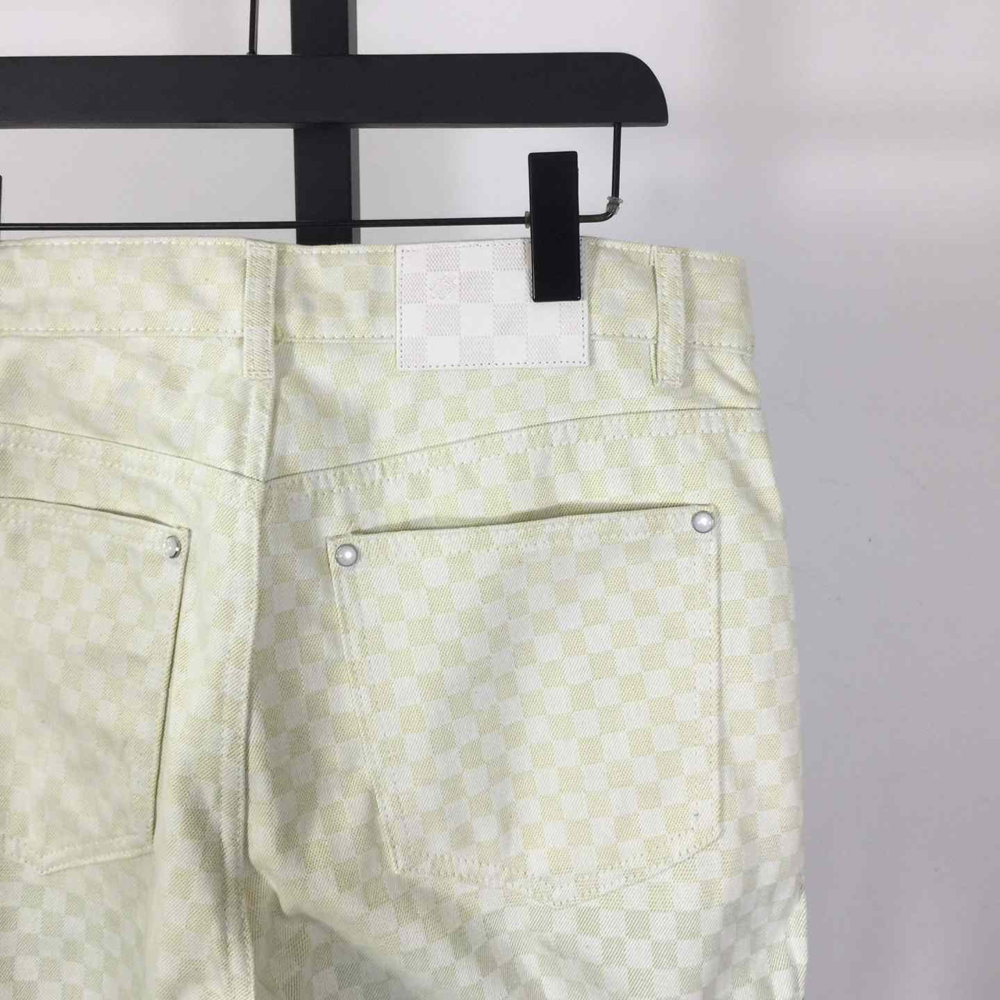Louis Vuitton Damier Gradient Jacquard Denim Cargo Pants   1AGTHJ - DesignerGu