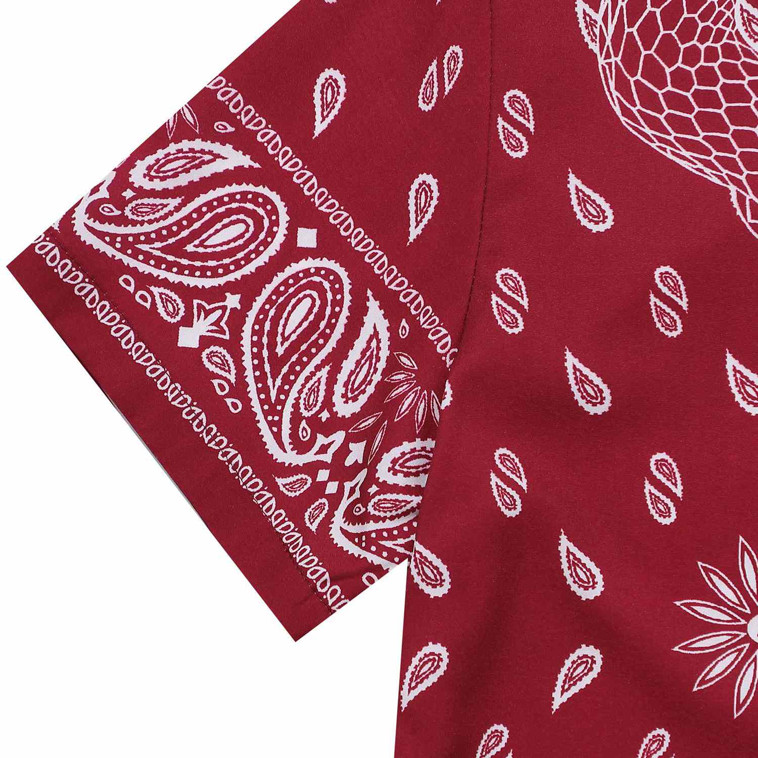 Dolce & Gabbana Silk Shirt And Shorts With Bandanna Print  - DesignerGu