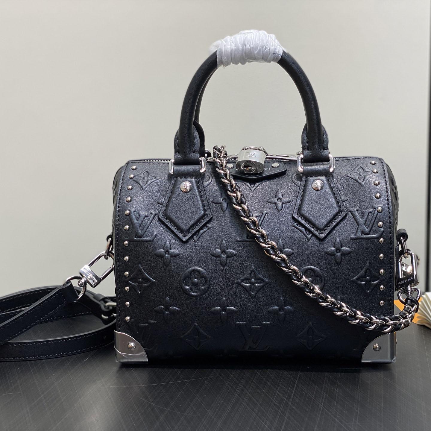 Louis Vuitton Speedy Trunk 20   M14575 - DesignerGu