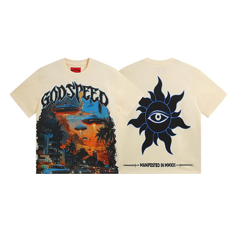 Godspeed Miami UFO Tee - DesignerGu