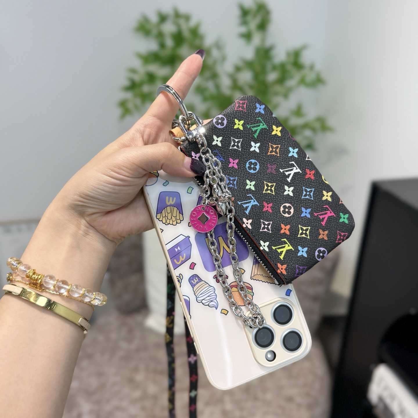 Louis Vuitton LV x TM Phone Holder   - DesignerGu