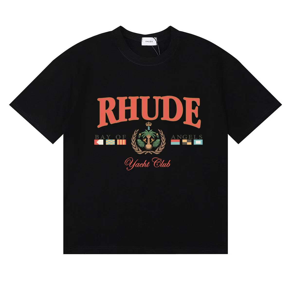 Rhude Bay Of Angels Yacht T-Shirt - DesignerGu