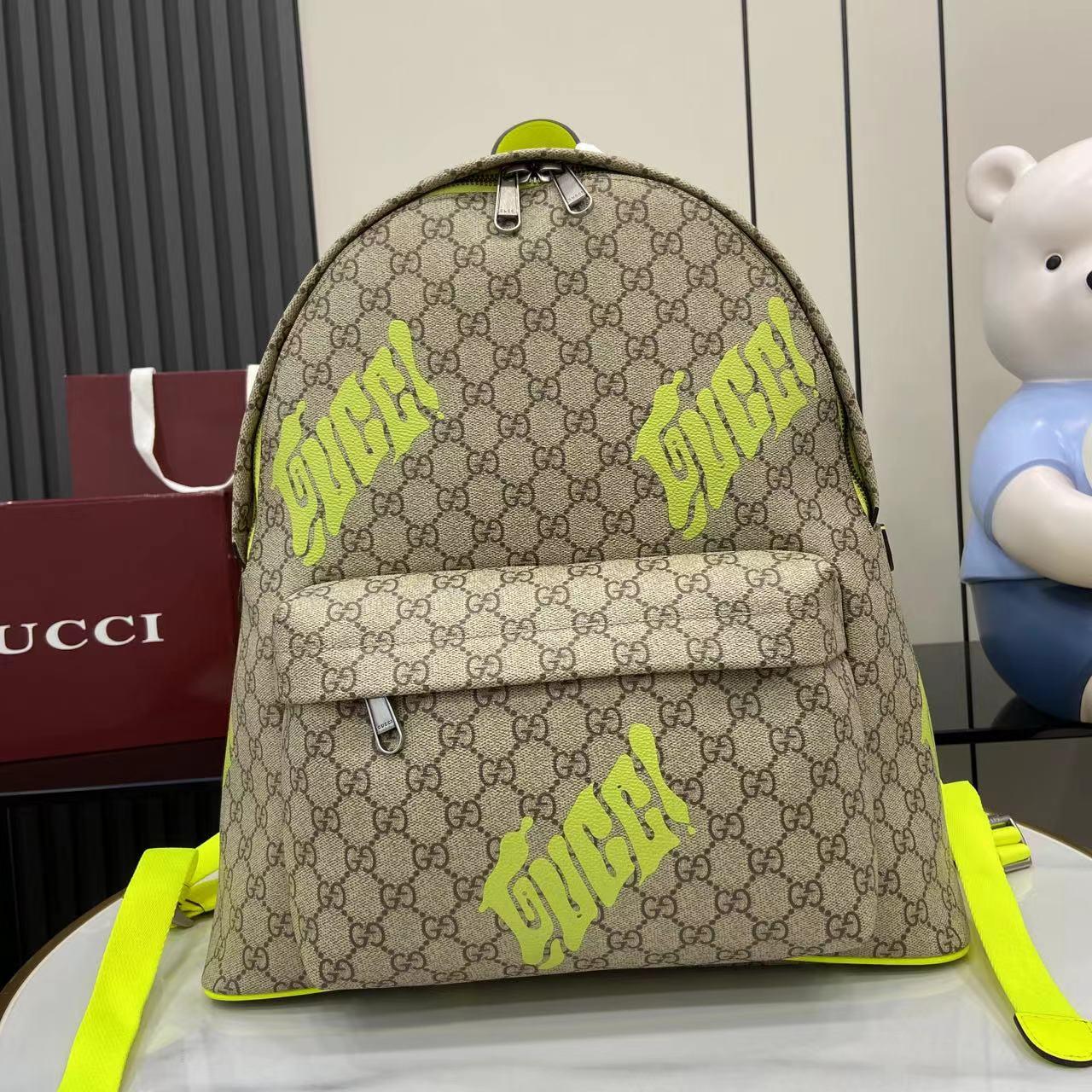 Gucci Medium Backpack With Print - DesignerGu