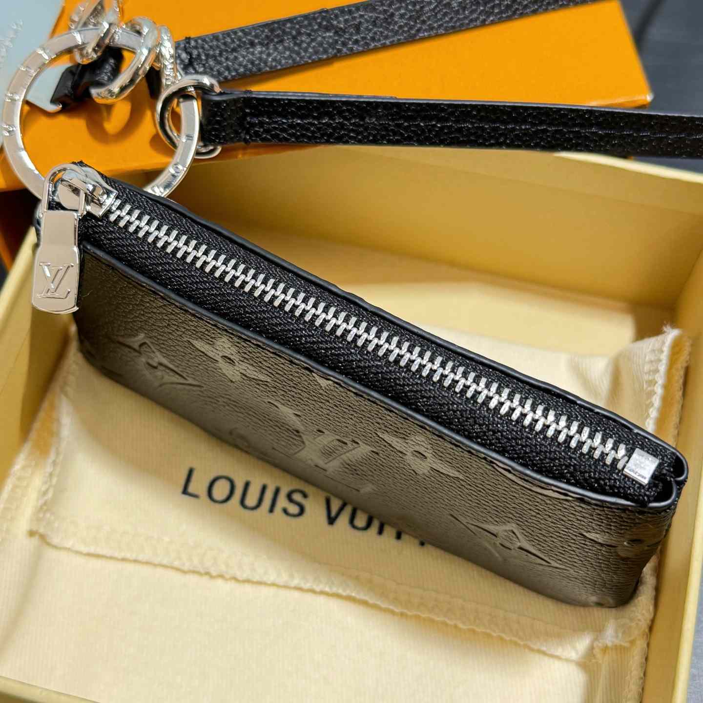 Louis Vuitton Monogram Phone Holder   - DesignerGu