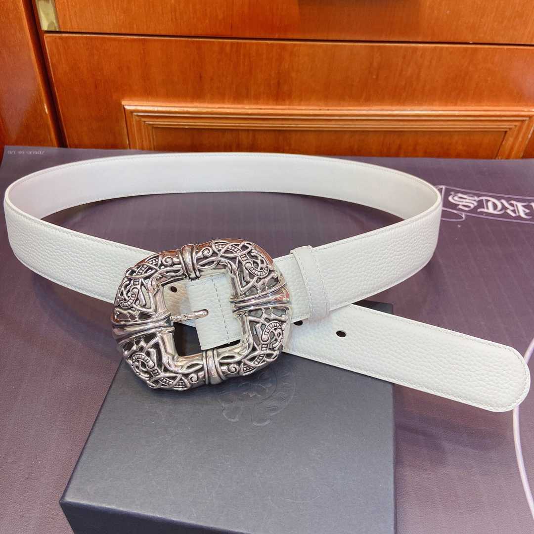 Chrome Hearts Leather Belt   - DesignerGu