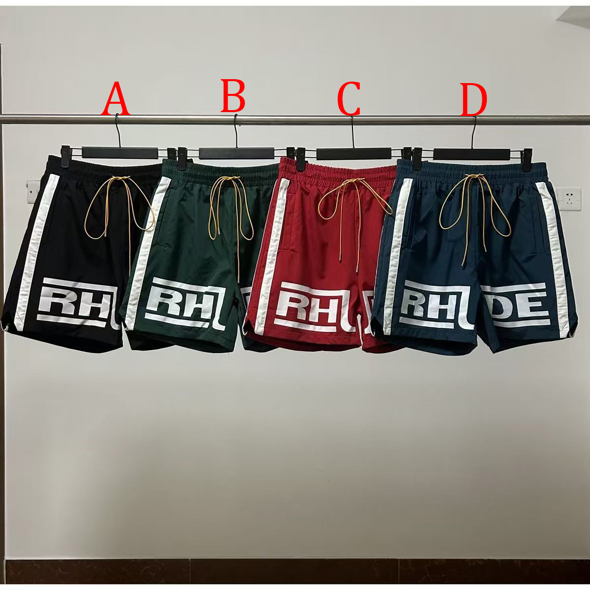 Rhude Basketball Swim Shorts - DesignerGu