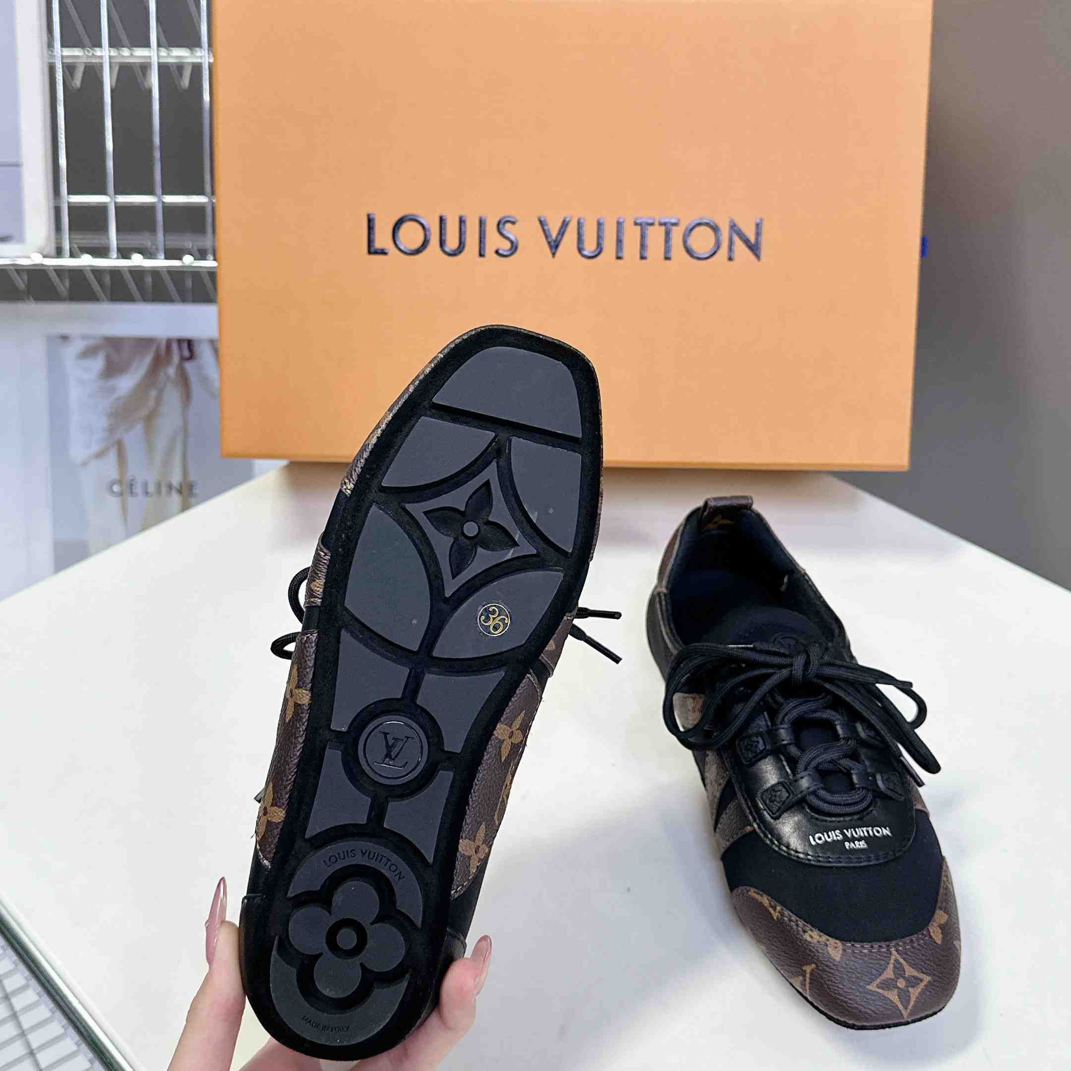 Louis Vuitton LV Sneakerina   1AHNDI - DesignerGu