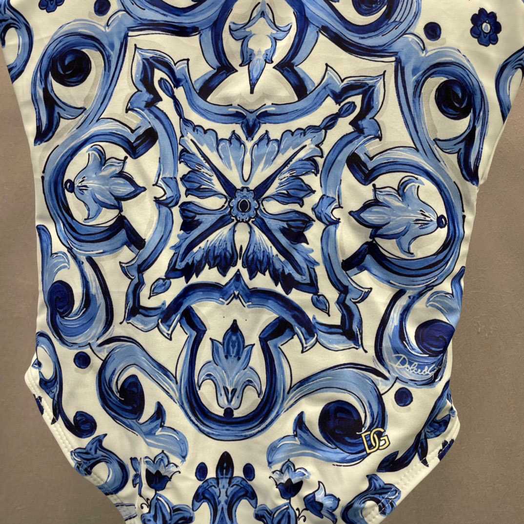 Dolce & Gabbana One-Piece Swimsuit - DesignerGu