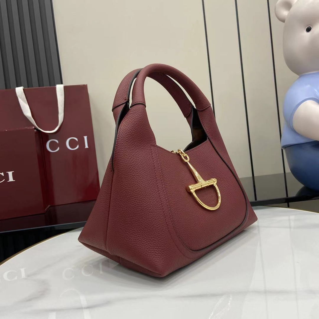 Gucci Softbit Medium Top Handle Bag - DesignerGu
