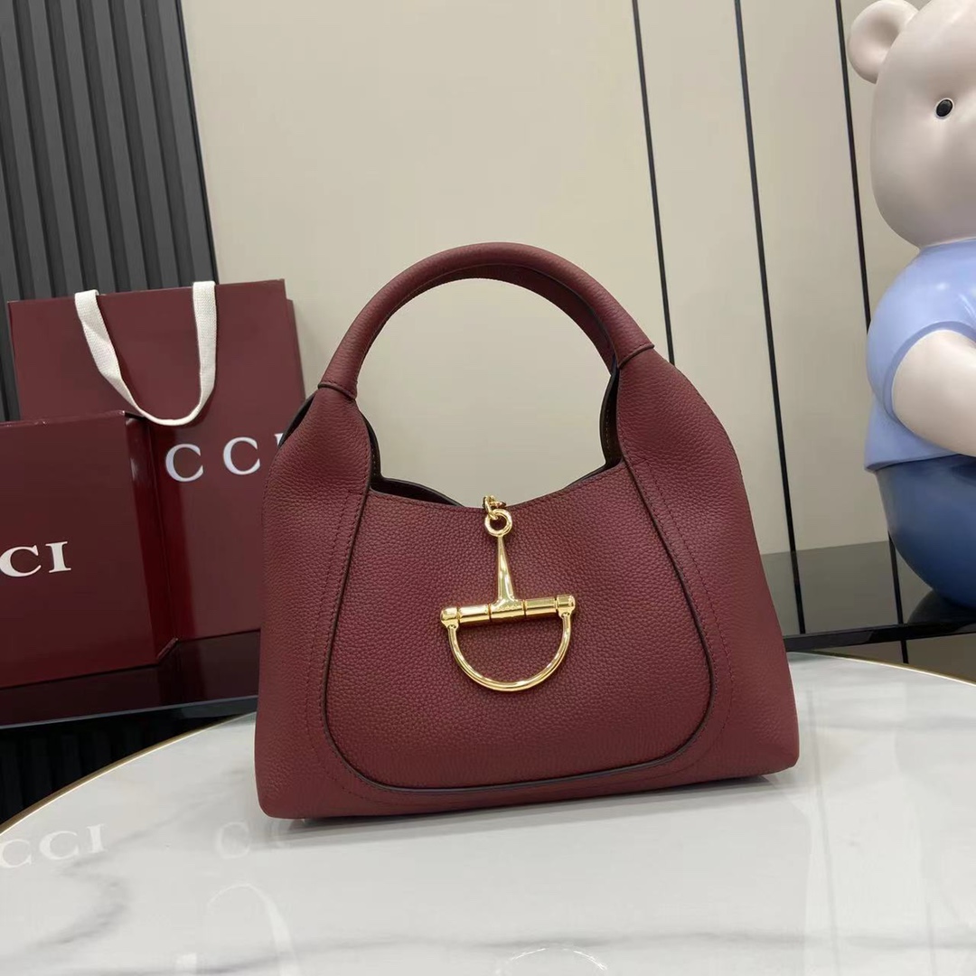 Gucci Softbit Medium Top Handle Bag - DesignerGu