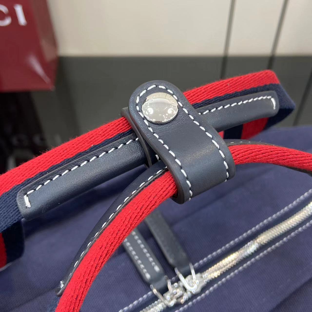 Gucci Printed Canvas Large Tote Bag - DesignerGu