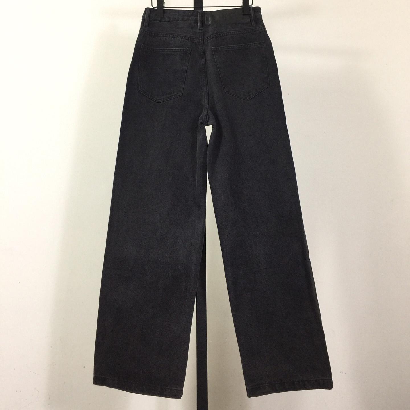 Loewe Anagram Baggy Jeans In Denim - DesignerGu