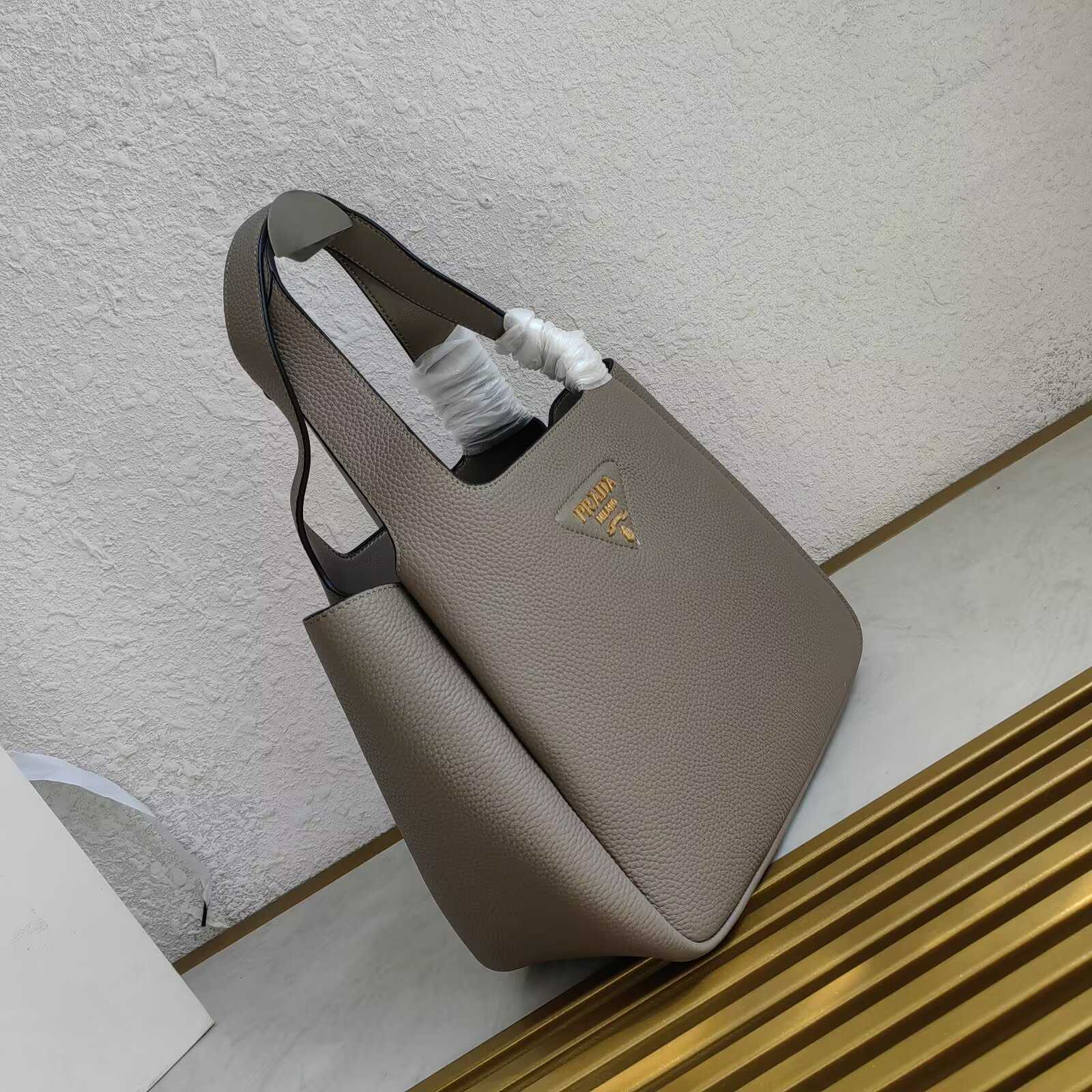 Prada Leather Tote - DesignerGu
