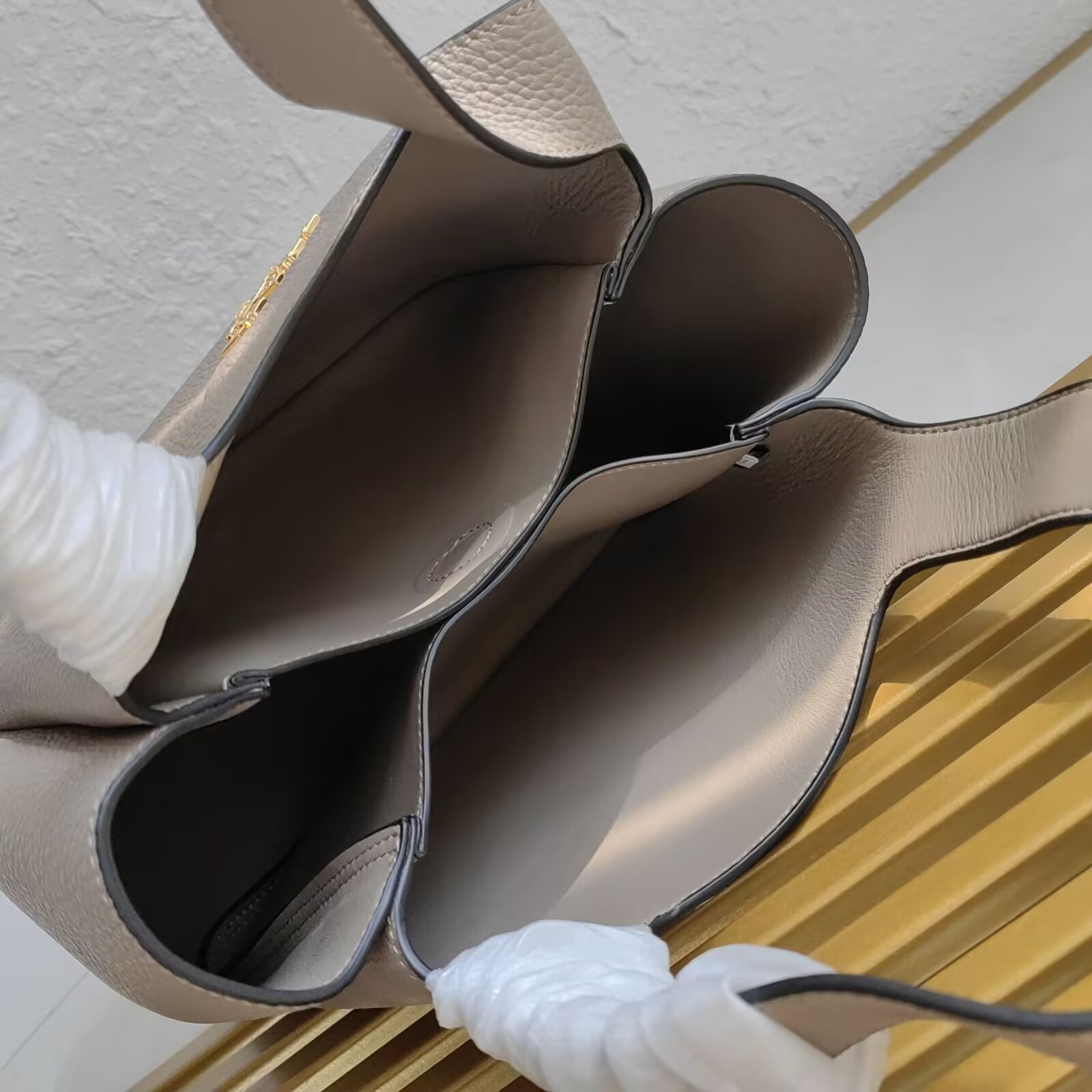 Prada Leather Tote - DesignerGu