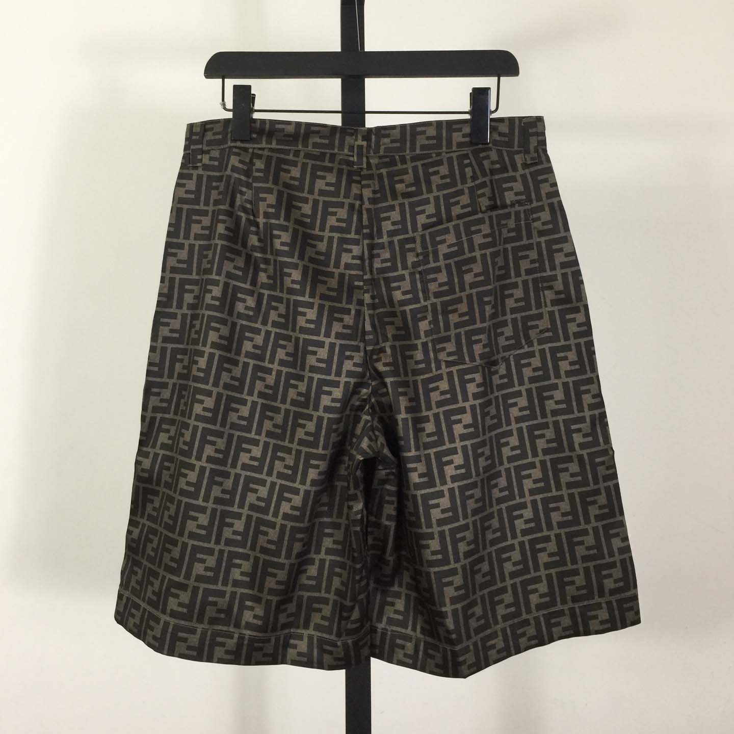 Fendi Brown Silk Short - DesignerGu
