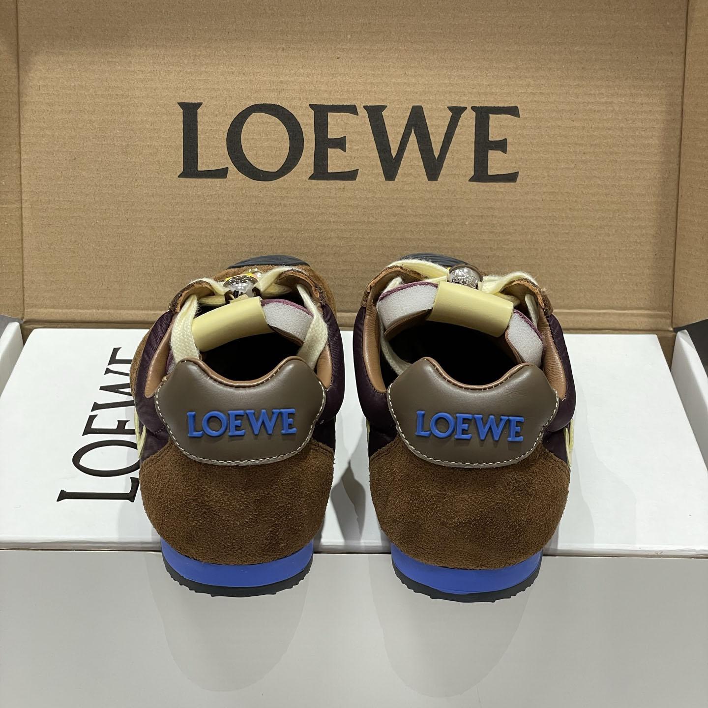 Loewe Ballet Runner 2.0 In Nylon And Calfskin - DesignerGu