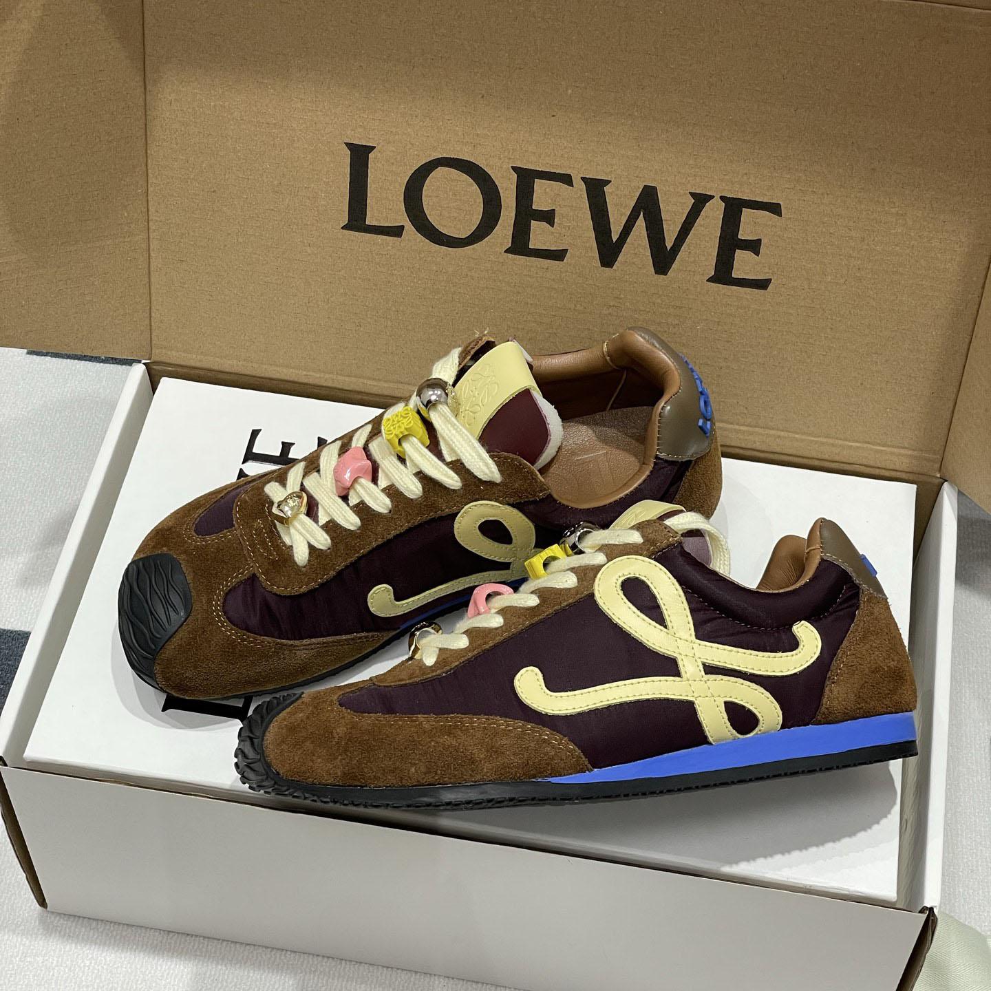 Loewe Ballet Runner 2.0 In Nylon And Calfskin - DesignerGu
