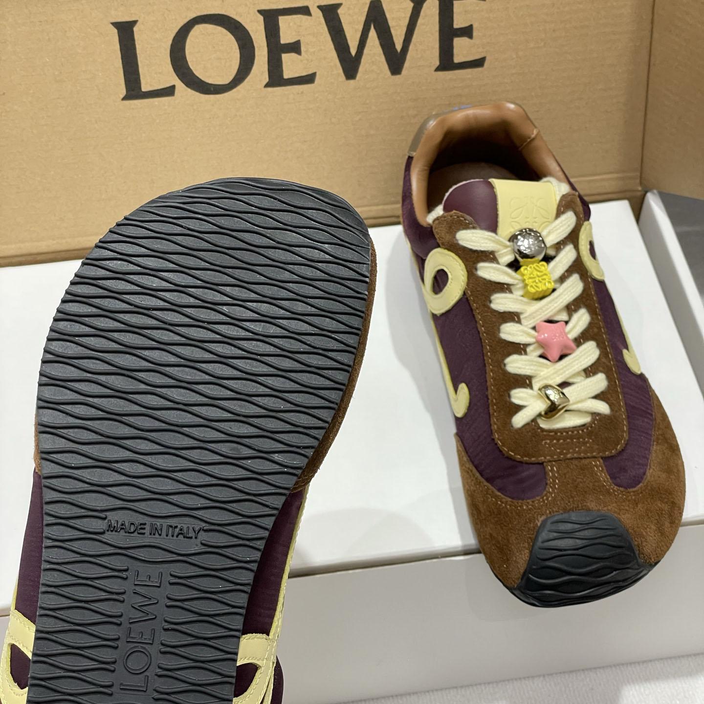 Loewe Ballet Runner 2.0 In Nylon And Calfskin - DesignerGu