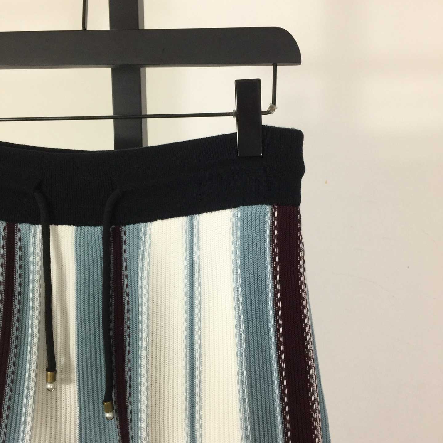 Louis Vuitton Striped Crochet Shorts   1AHVP1 - DesignerGu