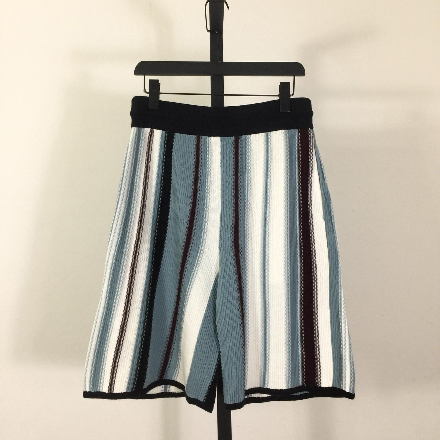 Louis Vuitton Striped Crochet Shorts   1AHVP1 - DesignerGu