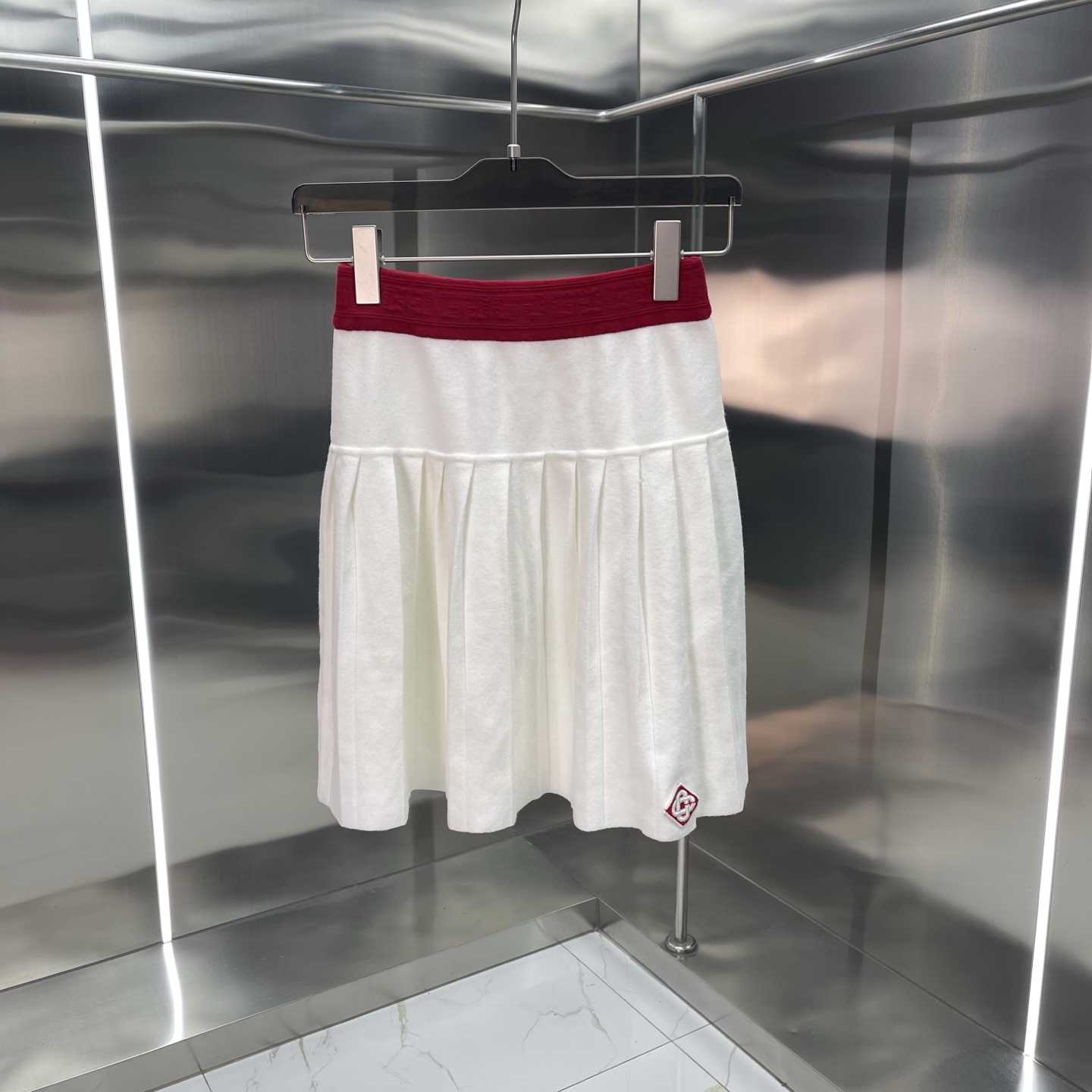 Casablanca Logo Polo Shirt And Skirt - DesignerGu