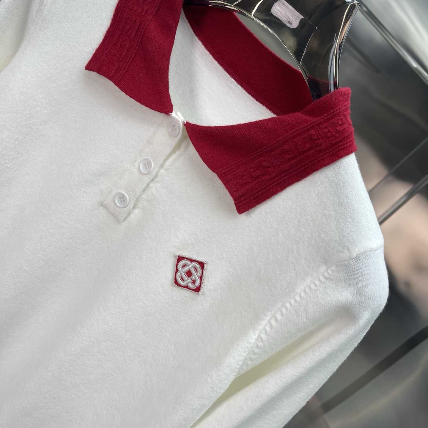 Casablanca Logo Polo Shirt And Skirt - DesignerGu