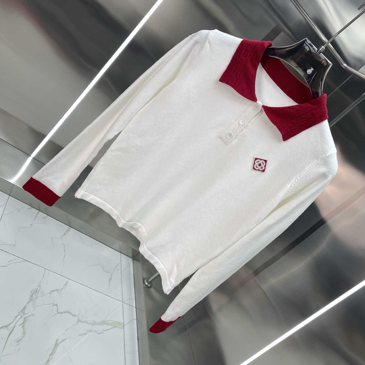 Casablanca Logo Polo Shirt And Skirt - DesignerGu