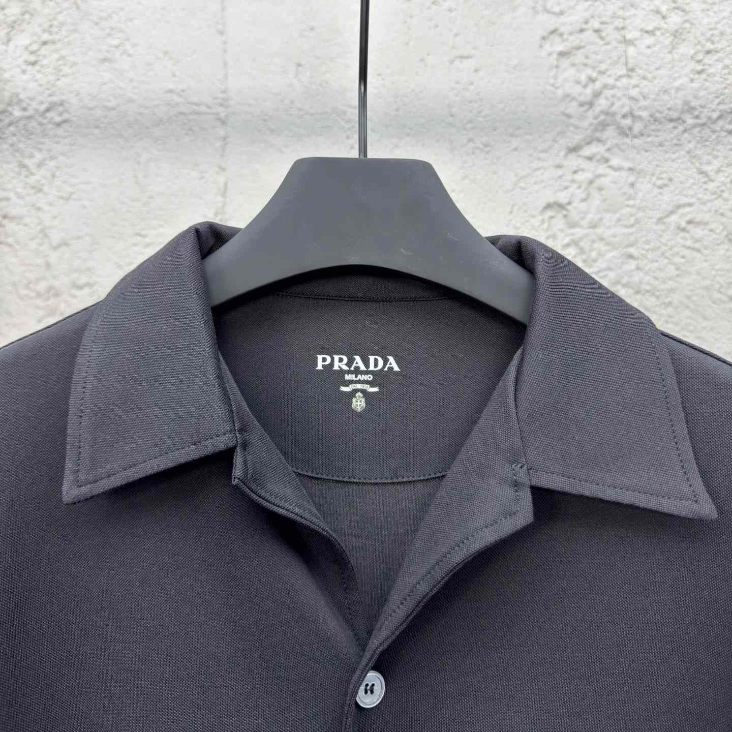 Prada Piqué Shirt - DesignerGu