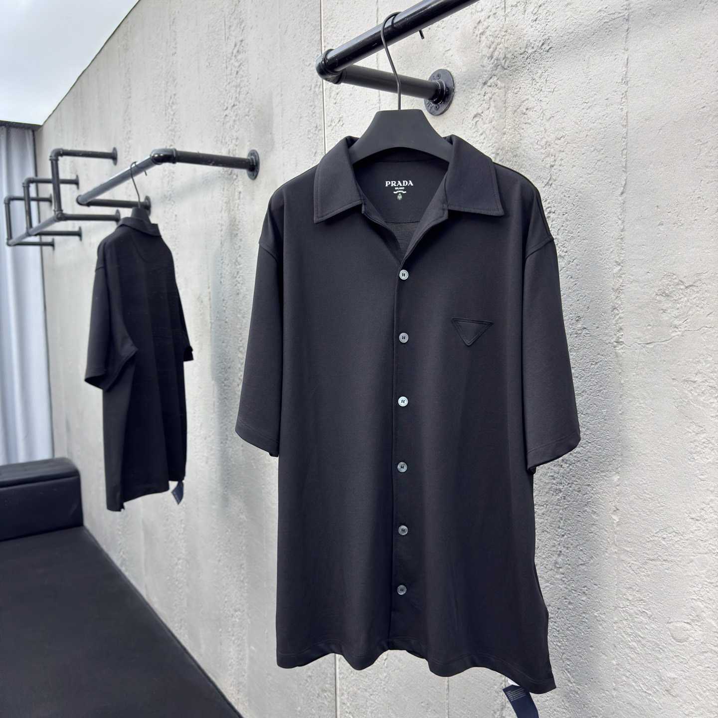Prada Piqué Shirt - DesignerGu