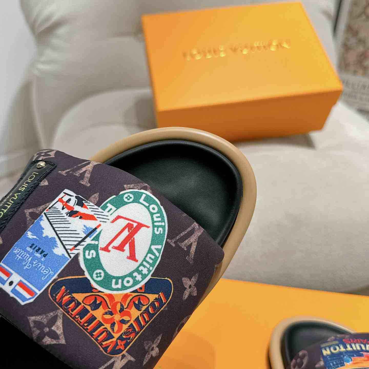 Louis Vuitton Pool Pillow Comfort Mule    1ACTDU(50% Off Sale) xz720 - DesignerGu