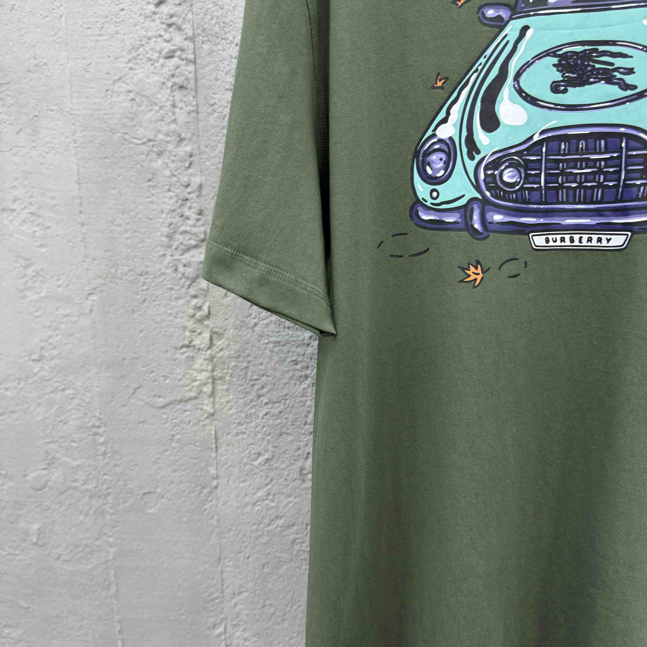 Burberry Car Cotton T-shirt - DesignerGu