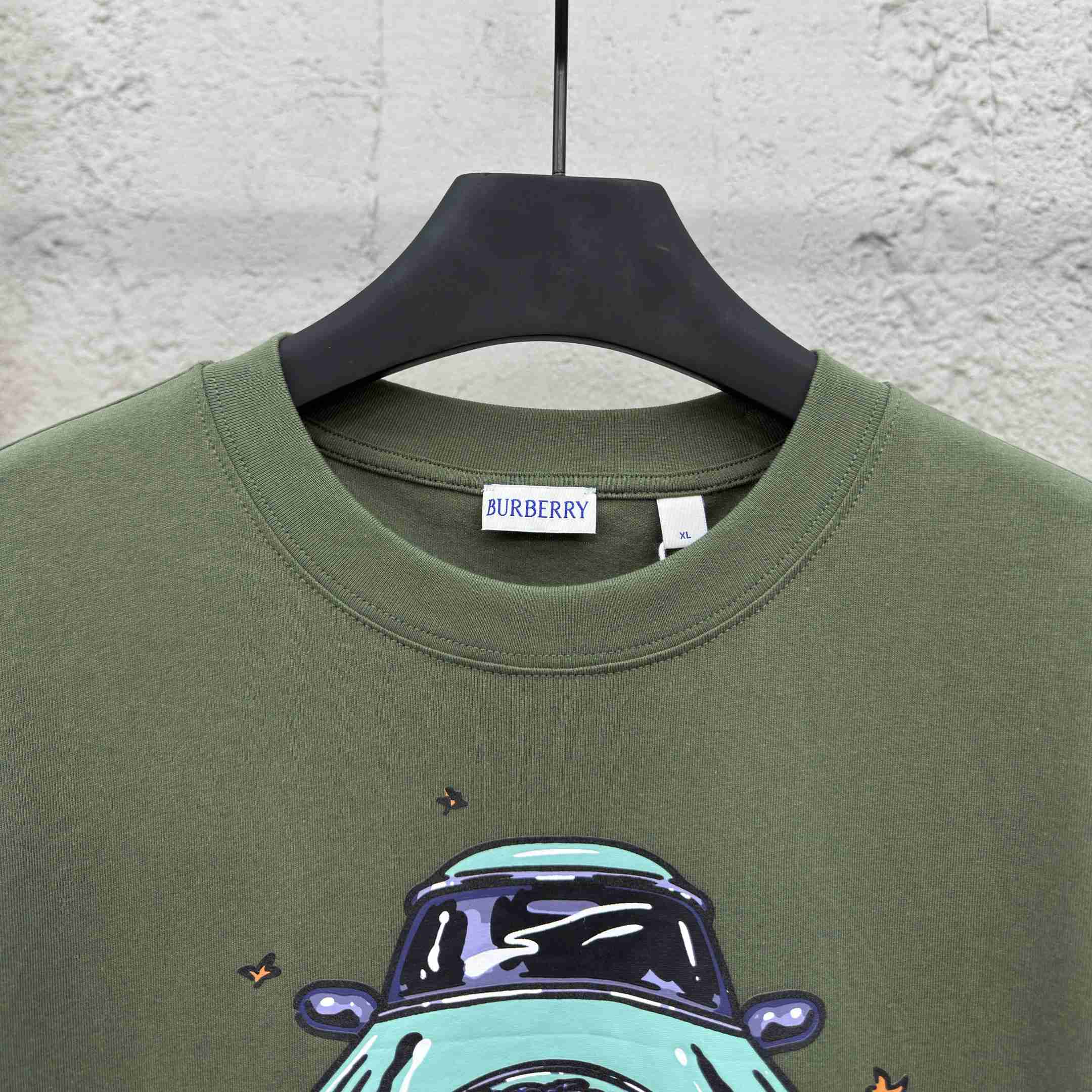 Burberry Car Cotton T-shirt - DesignerGu