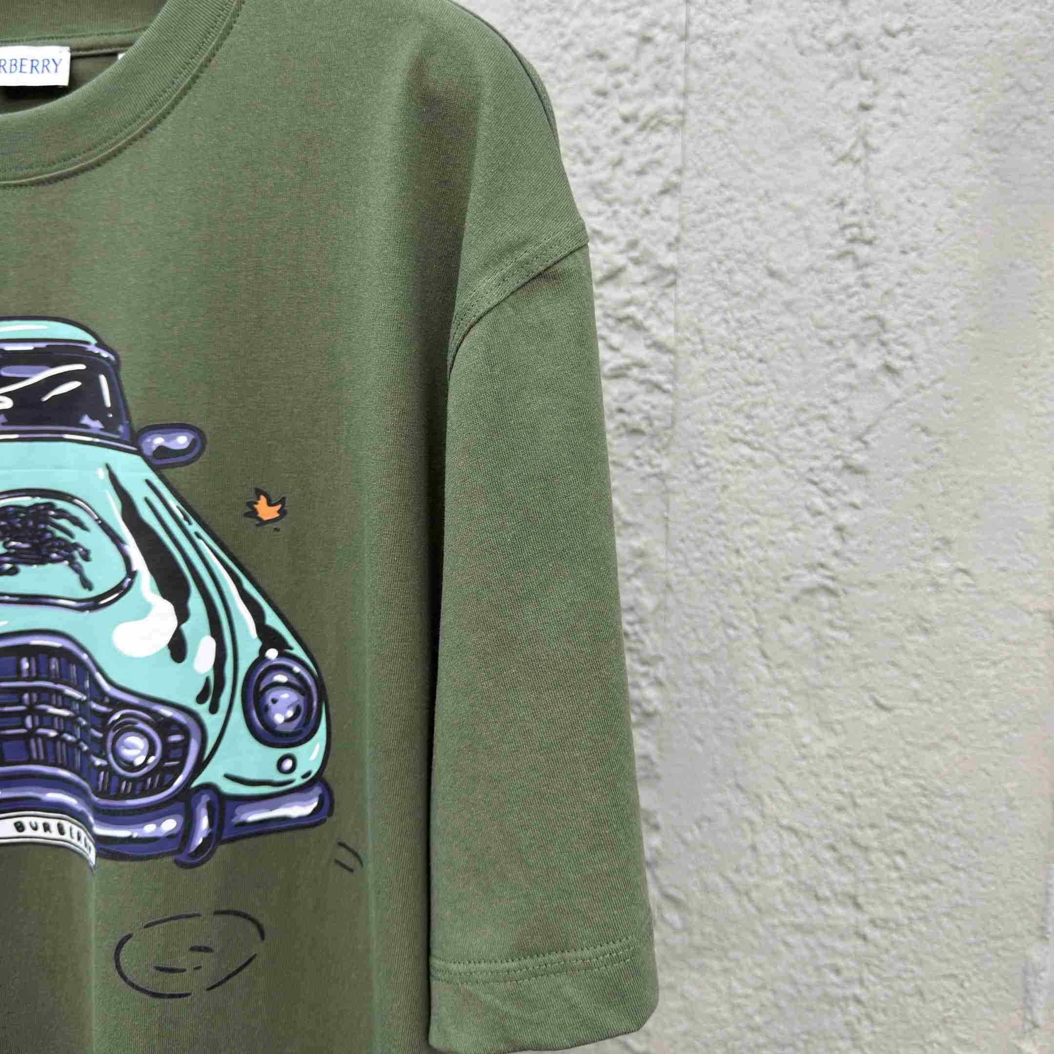 Burberry Car Cotton T-shirt - DesignerGu