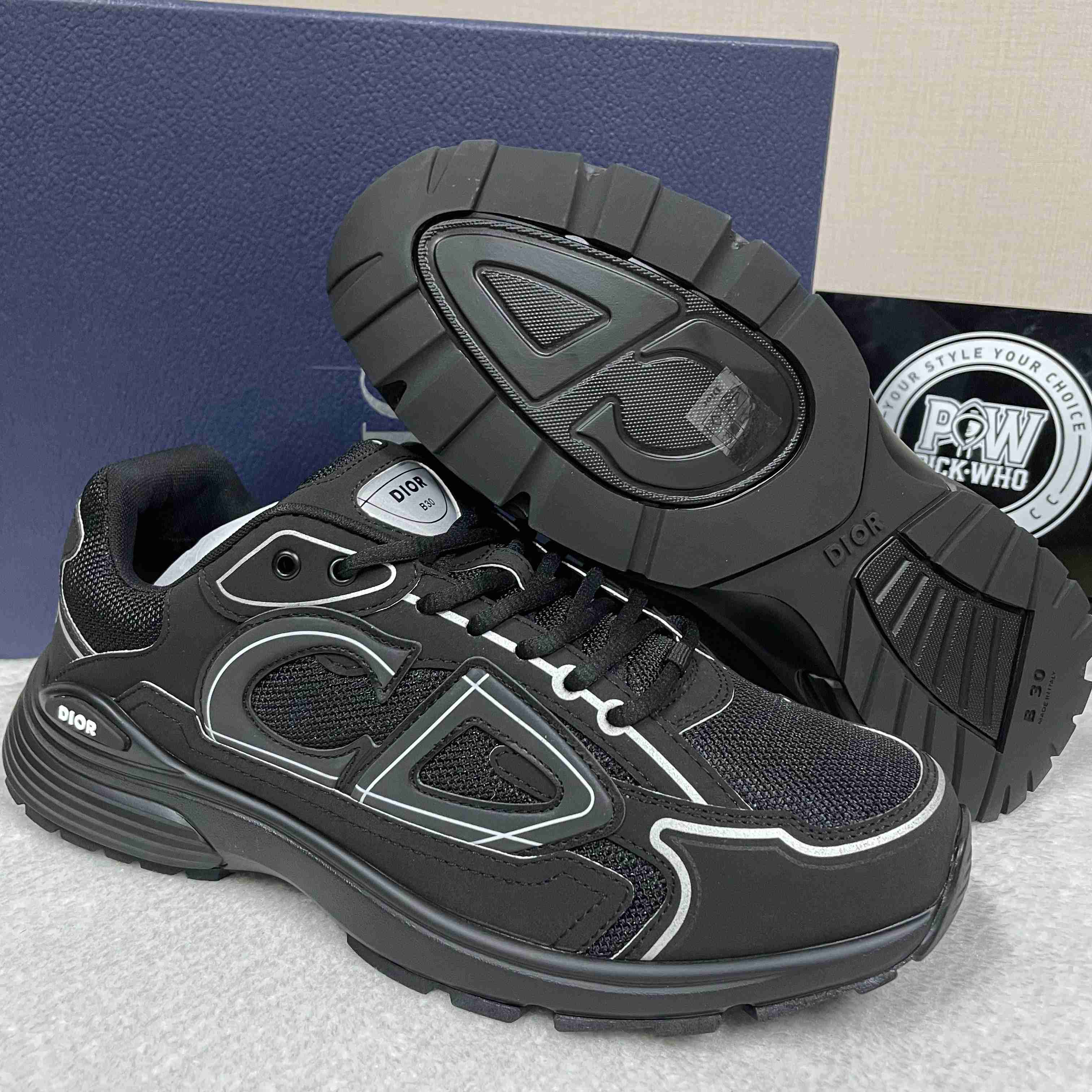 Dior B30 Triple Black - DesignerGu