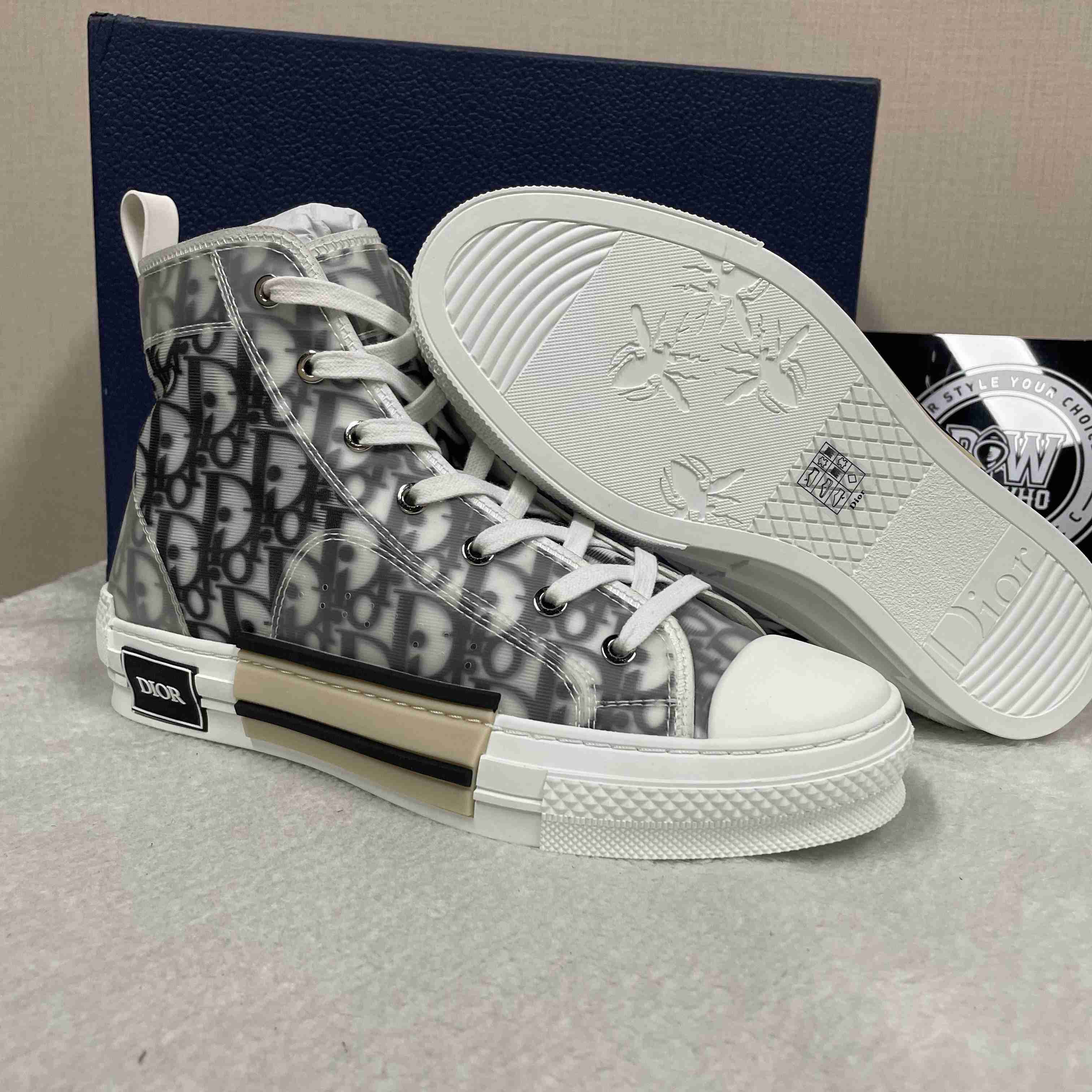 Dior B23 High 'Dior Oblique' - DesignerGu
