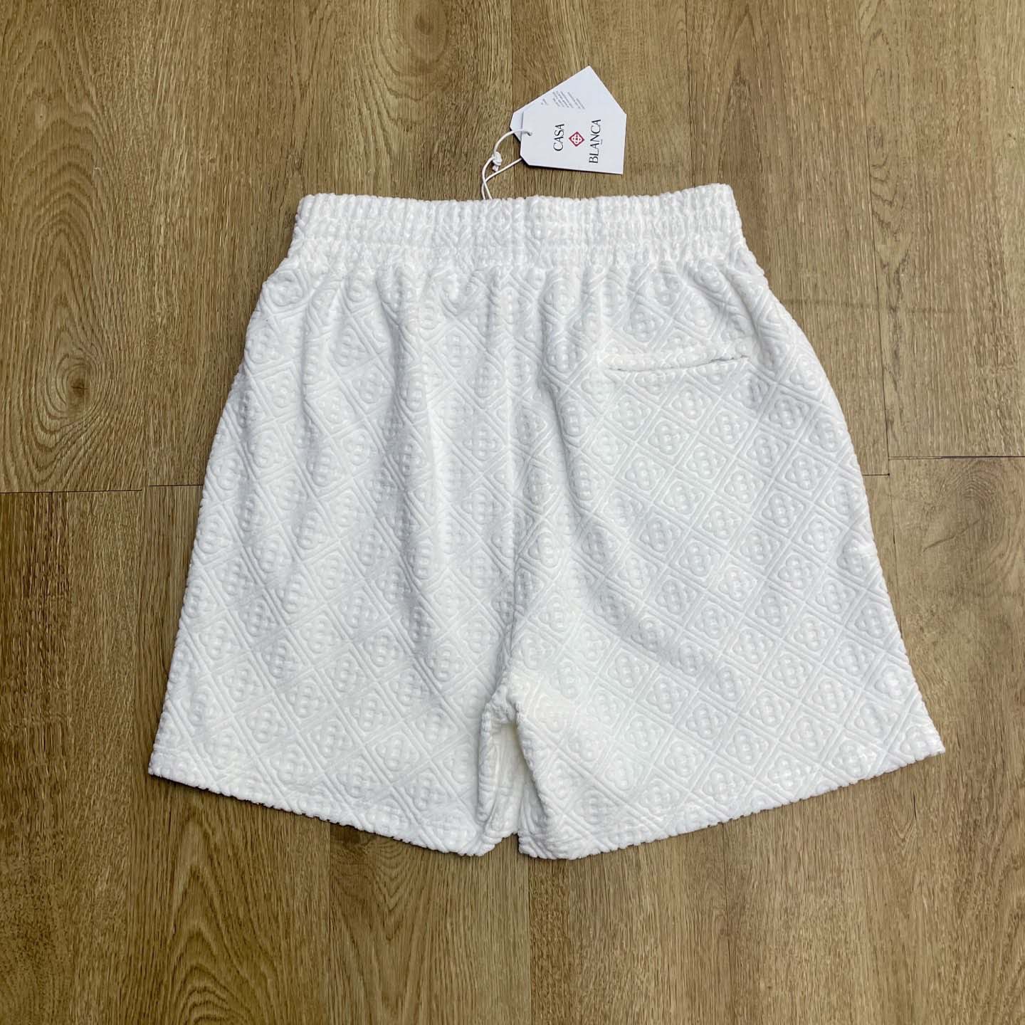 Casablanca Monogram Jacquard Towelling Shorts    c1031 - DesignerGu