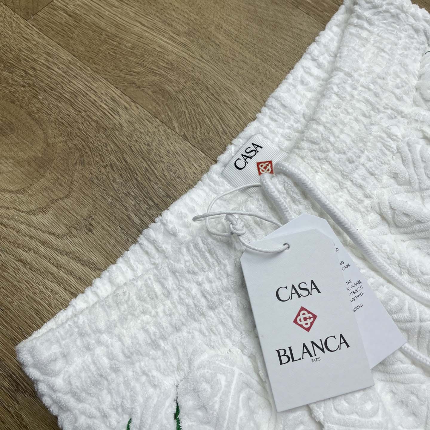 Casablanca Monogram Jacquard Towelling Shorts    c1031 - DesignerGu