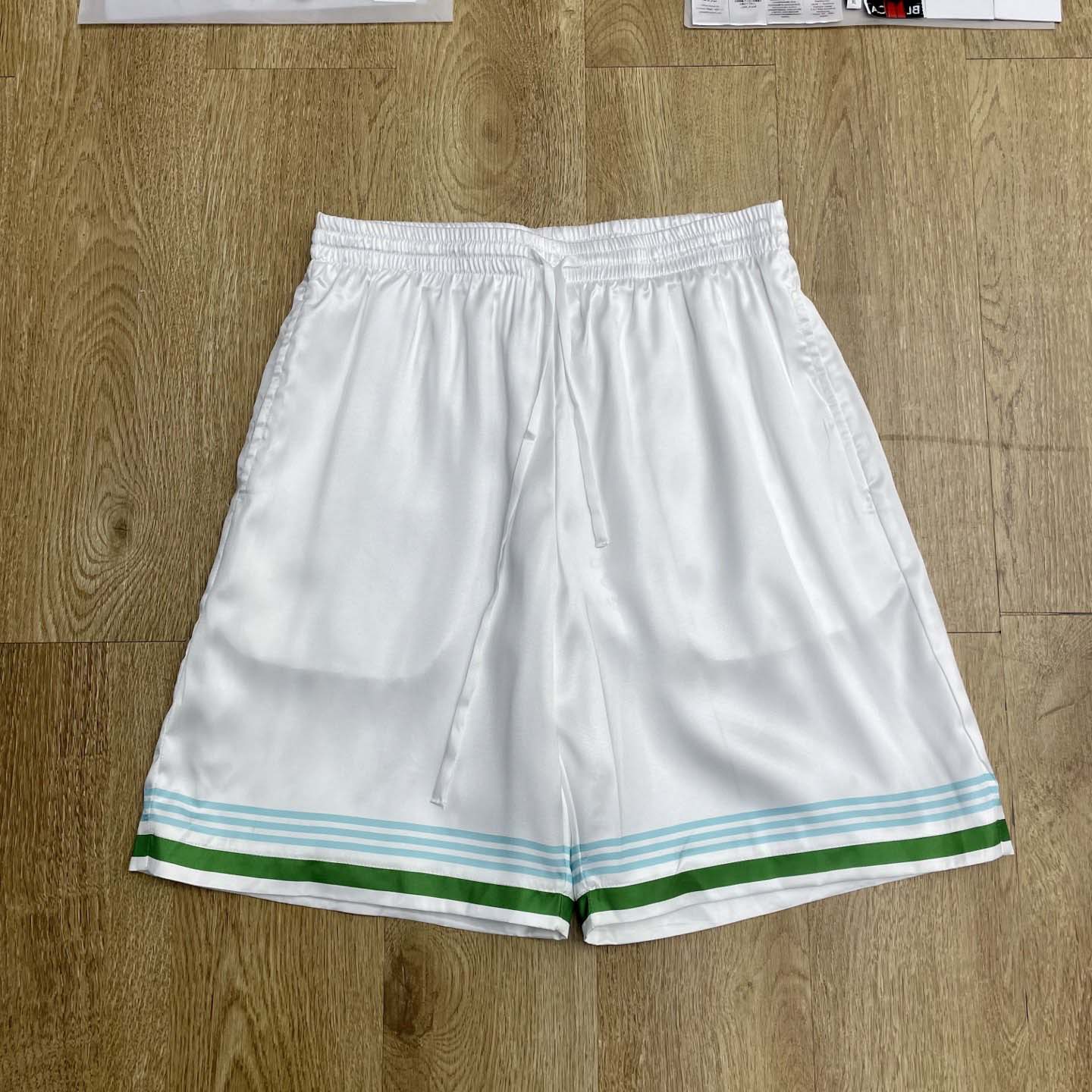 Casablanca Tennis Club Icon Shorts   CA3535 - DesignerGu
