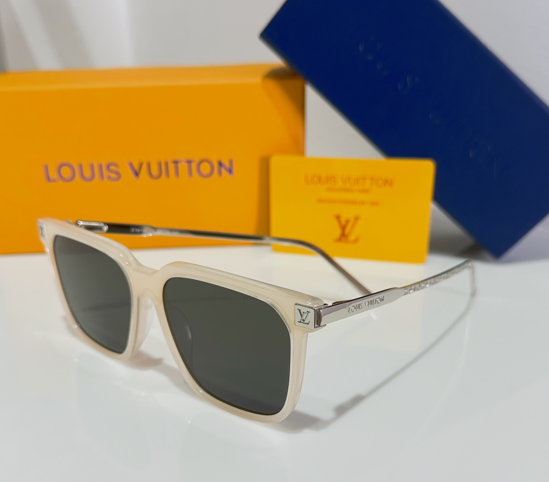 Louis Vuitton LV Rise Square Sunglasses Z1667E - DesignerGu