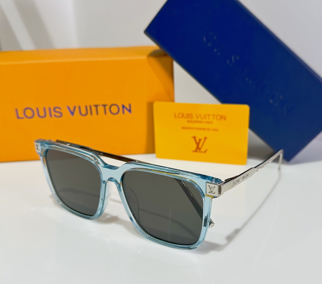 Louis Vuitton LV Rise Square Sunglasses Z1667E - DesignerGu