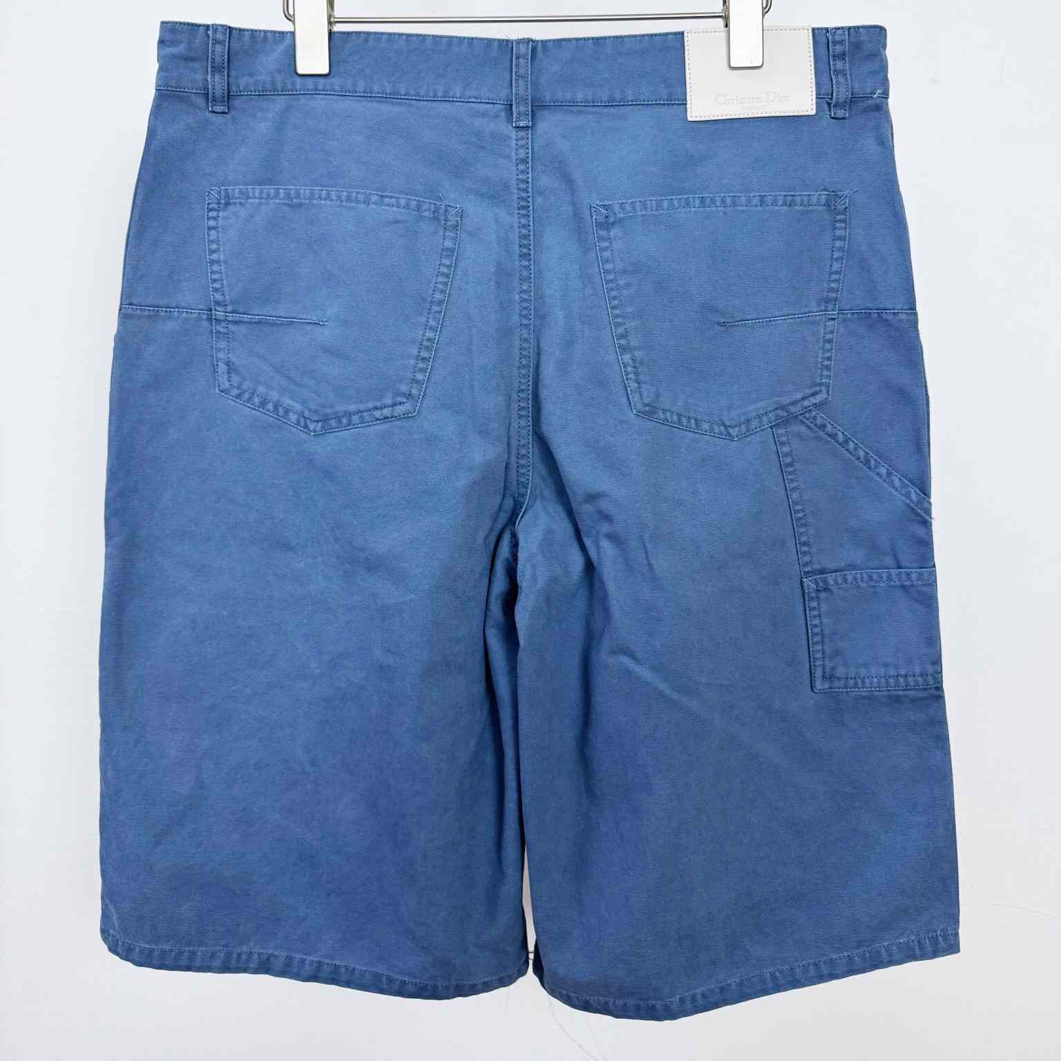 Dior Men Blue Bermuda Shorts - DesignerGu