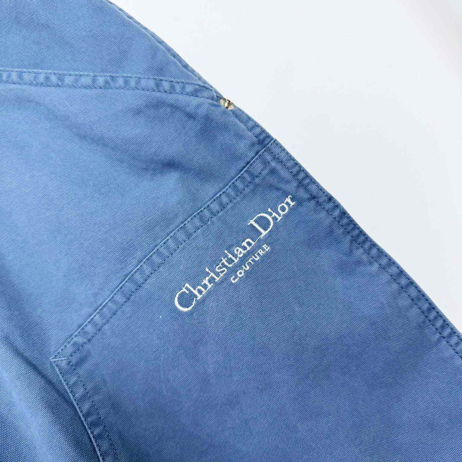 Dior Men Blue Bermuda Shorts - DesignerGu