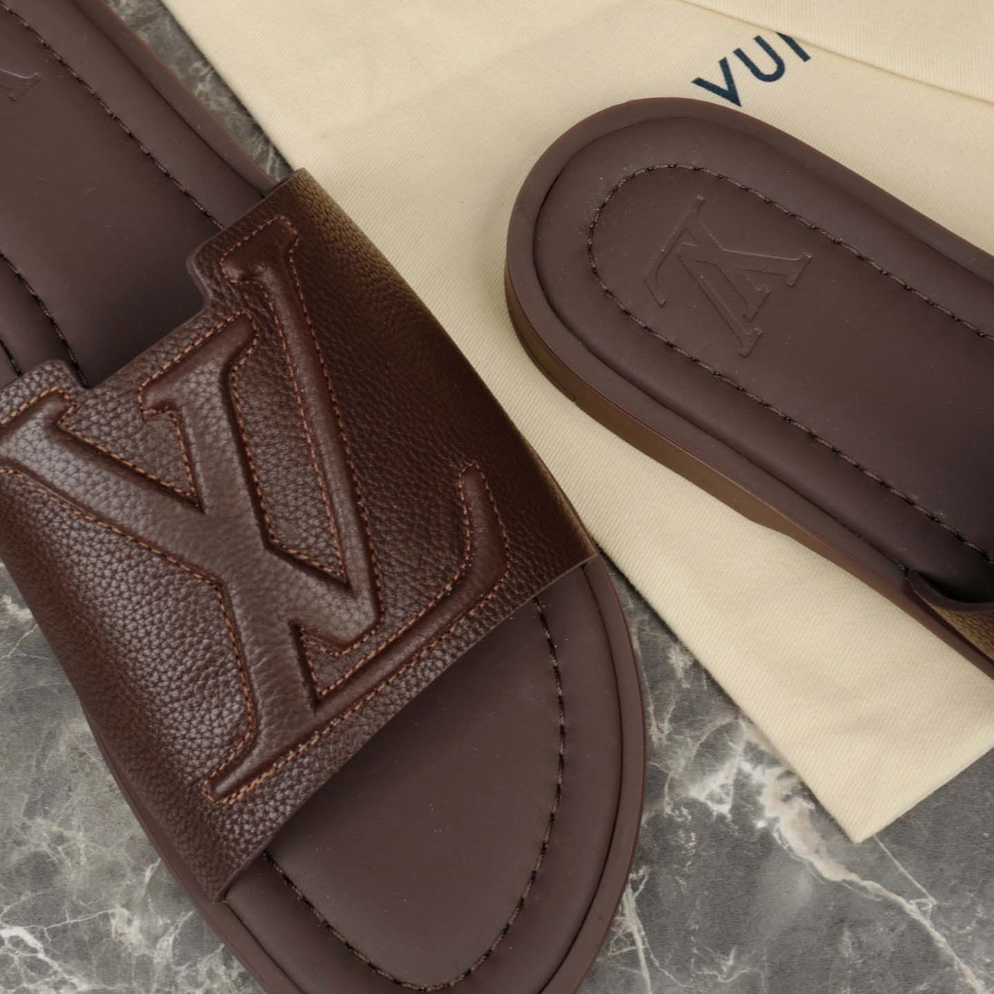 Louis Vuitton LV Portofino Mule   1AHSH3 - DesignerGu