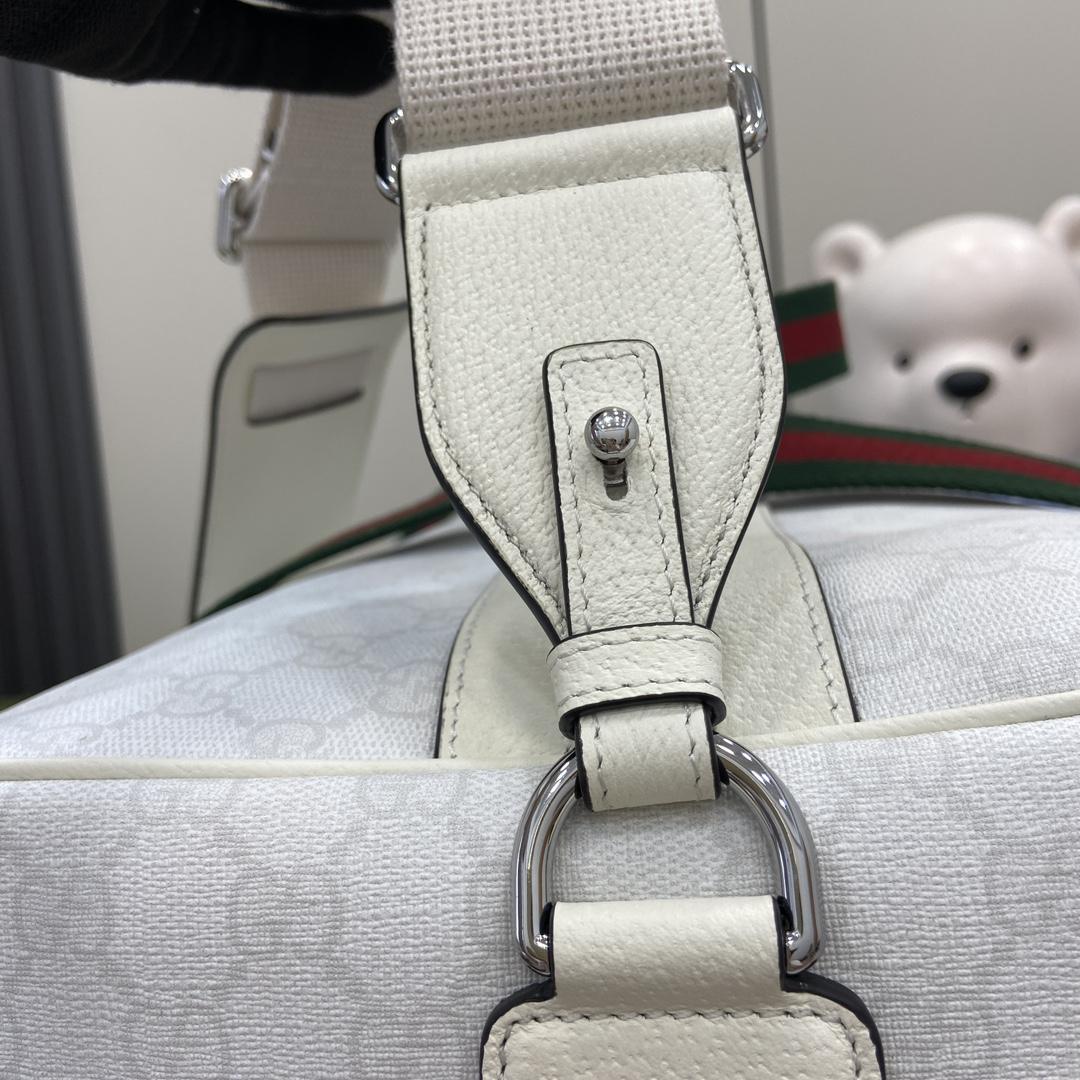 Gucci Medium Duffle Bag With Web - DesignerGu