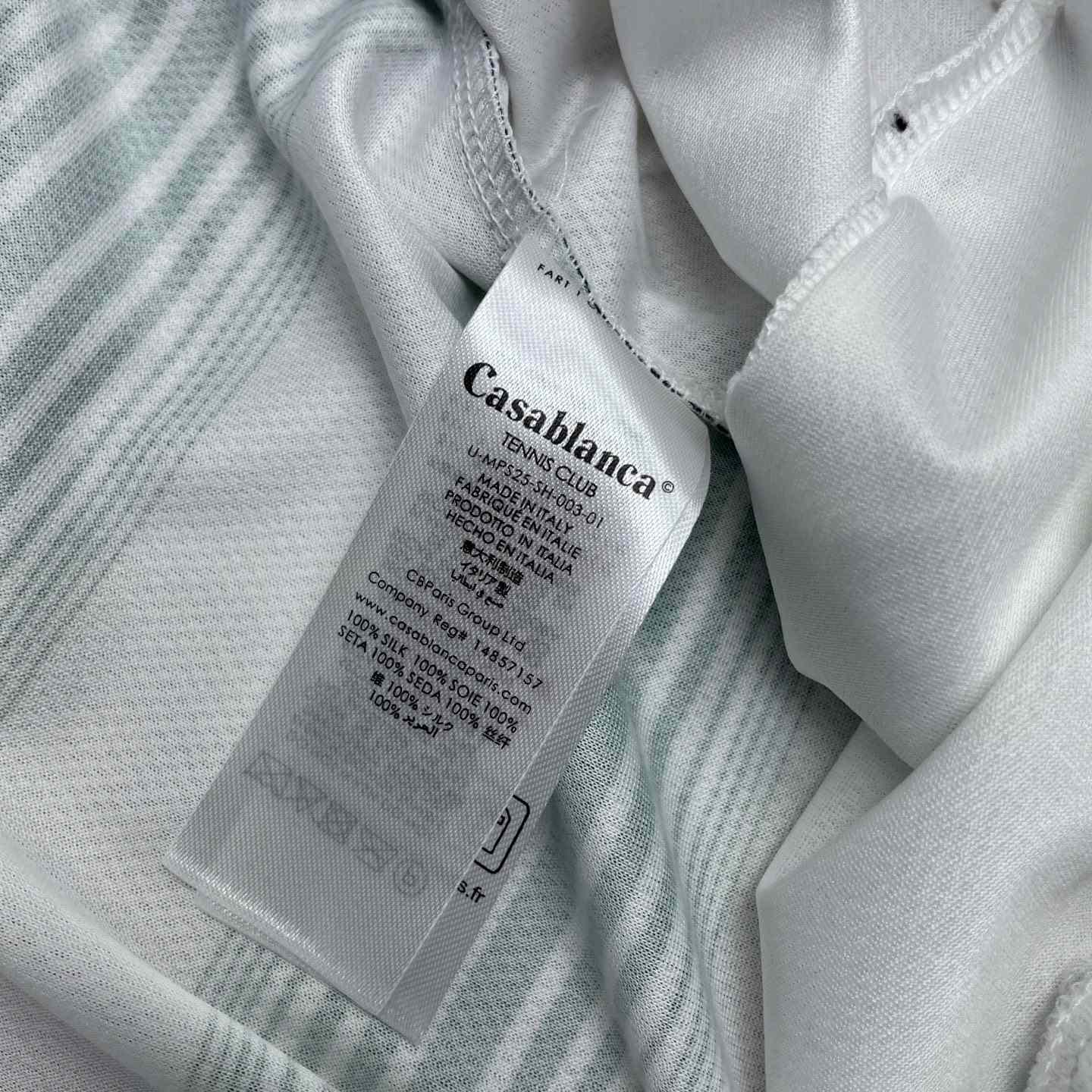 Casablanca Gradient Stripe Sweatshorts   C1011 - DesignerGu