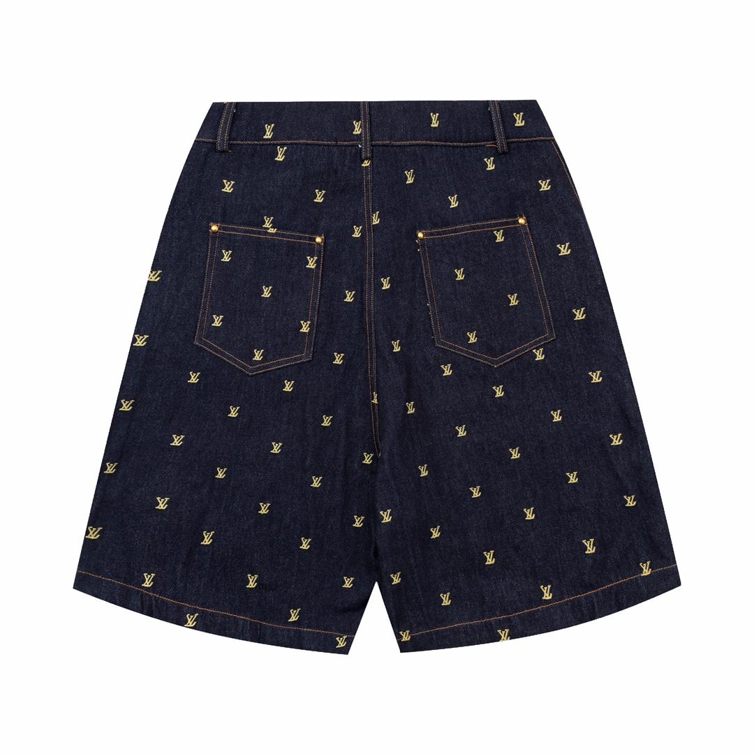 Louis Vuitton Denim Shorts  yf1211(50% Off Sale) - DesignerGu